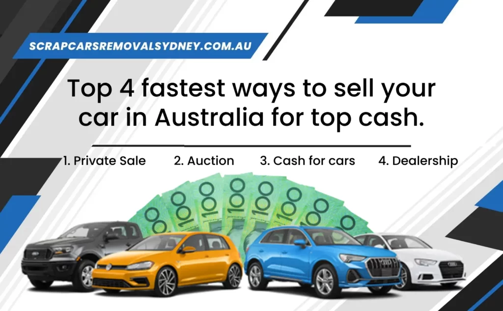 sell your car in Australia for top cash