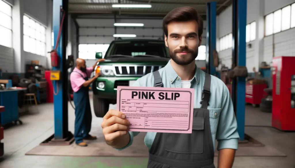 PINK SLIP NSW